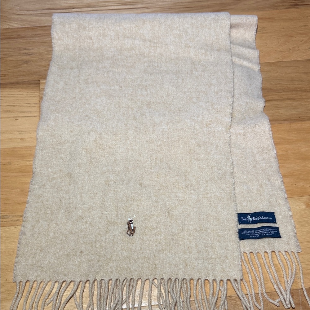 Polo Ralph Lauren Scotland Lambs Wool Scarf